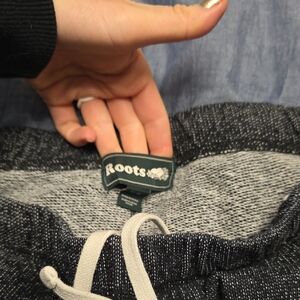 Roots Women's Charcoal Gray Joggers